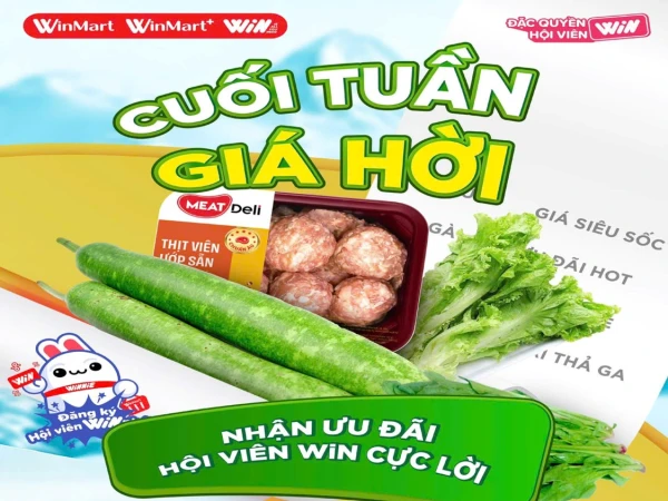 CUỐI TUẦN GIÁ HỜI - NHẬN ƯU ĐÃI HỘI VIÊN WiN CỰC LỜI 🎉🎉🎉