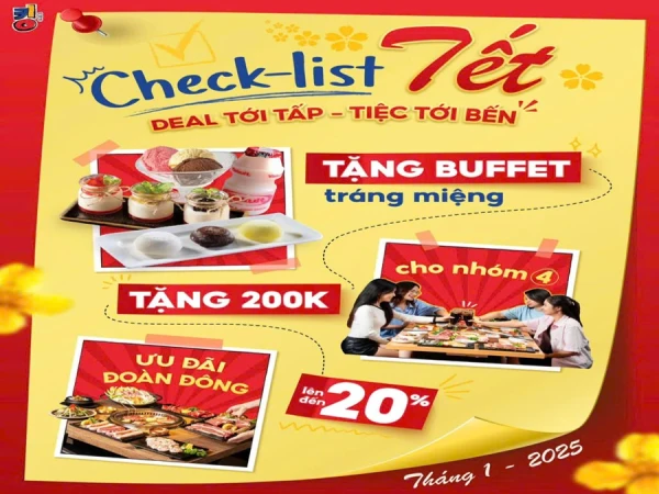 DEAL TỚI TẤP - TIỆC TỚI BẾN