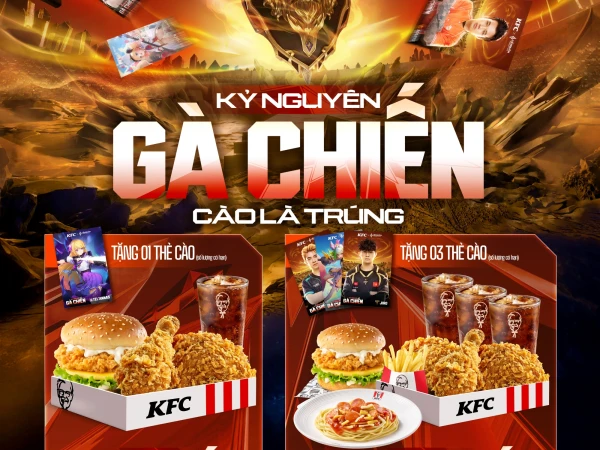 Gà Chiến KFC x LIÊN QUÂN - MỞ RA MỘT KỶ NGUYÊN CỰC CHIẾN !