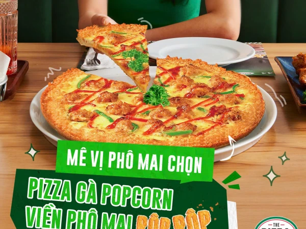 THE PIZZA COMPANY - ĐẾN ĐÔNG ĂN GÌ? NHÀ XANH LÁ GỢI Ý ĐÂY!