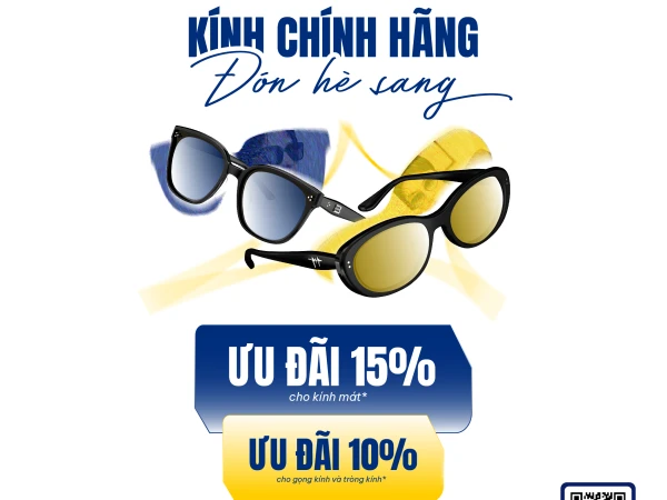 ️KÍNH CHÍNH HÃNG - ĐÓN HÈ SANG