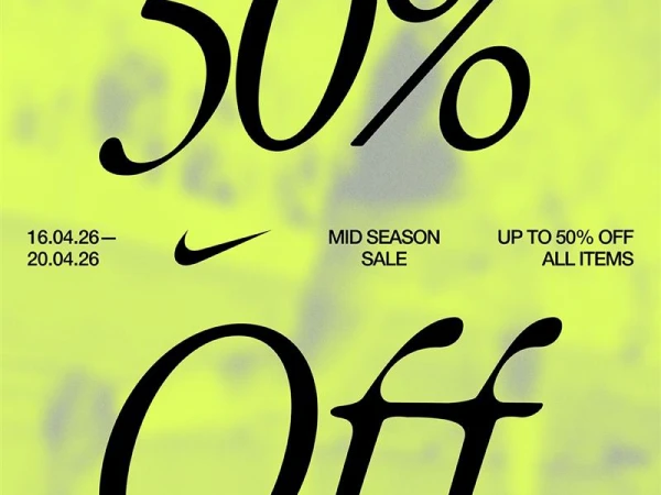 NIKE MID SEASON SALE | ƯU ĐÃI LÊN ĐẾN 50% TOÀN BỘ SẢN PHẨM ✨