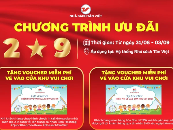 TÂN VIỆT: ƯU ĐÃI VÉ VÀO CỬA KHU VUI CHƠI CHO HÓA ĐƠN TỪ 199K