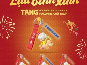 Tết này ra rạp rinh ngay móc khóa Paconnie siêu xịn từ CGV x Coca-Cola nè!