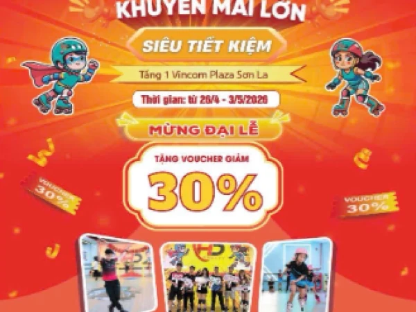 MỪNG ĐẠI LỄ 30/4 - 1/5 - CLB Patin HD Sporty Sơn La