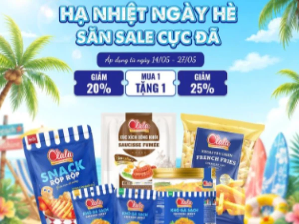 HẠ NHIỆT NGÀY HÈ – SĂN SALE CỰC ĐÃ CÙNG O’LALA!