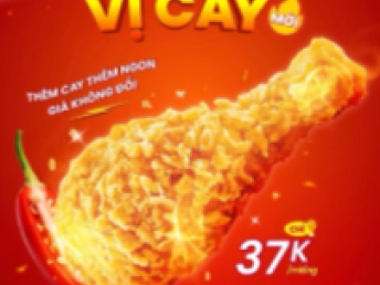 TÂN BINH MỚI NHẬP HỘI. GÀ GIÒN VỊ CAY ĐÃ RA MẮT