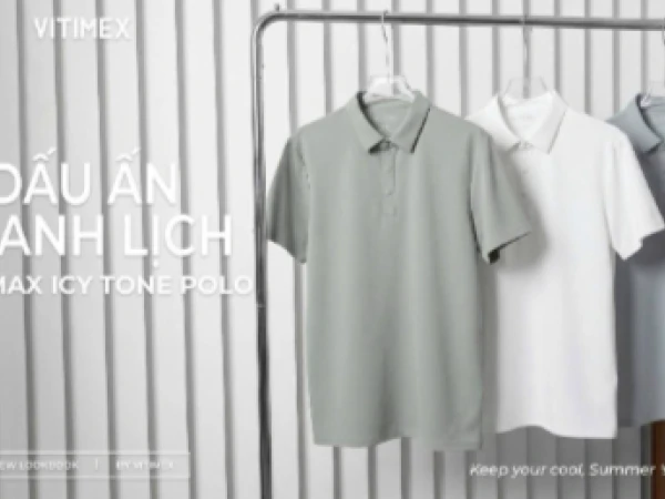 DẤU ẤN THANH LỊCH | COOLMAX ICY TONE POLO