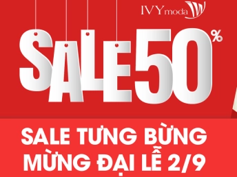 SALE TƯNG BỪNG - MỪNG ĐẠI LỄ 2/9