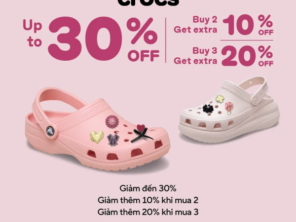 Tháng của Nàng - Deal Crocs Sẵn Sàng