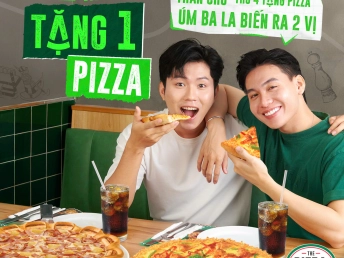 THE PIZZA COMPANY - THỨ 4 MUA 1 TẶNG 1 PIZZA