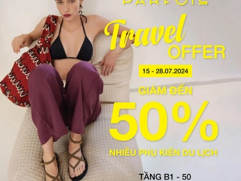 TRAVEL OFFER – SALE UP TO 50% OFF