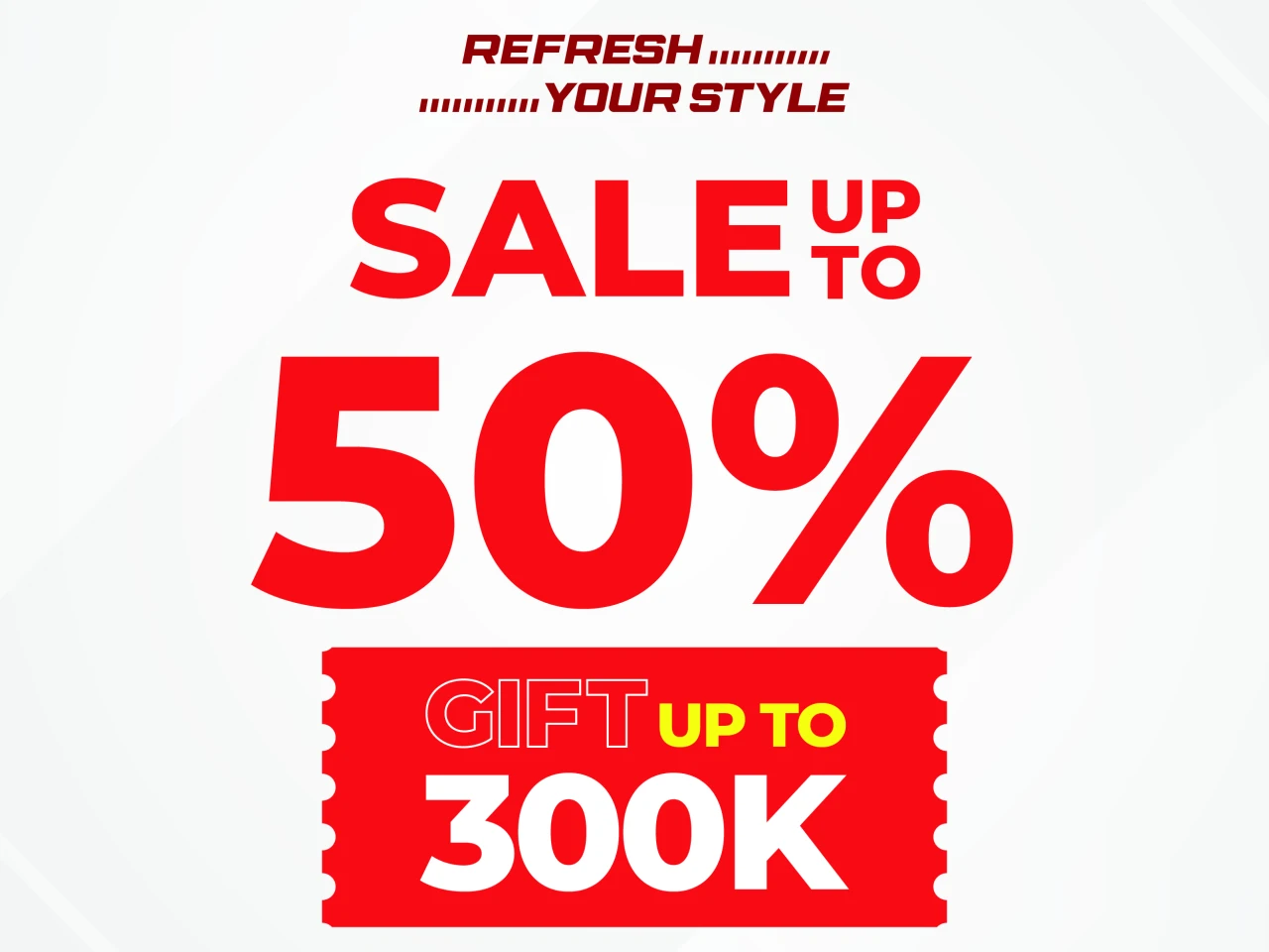 Li-ning refresh your sale giảm tới 50%