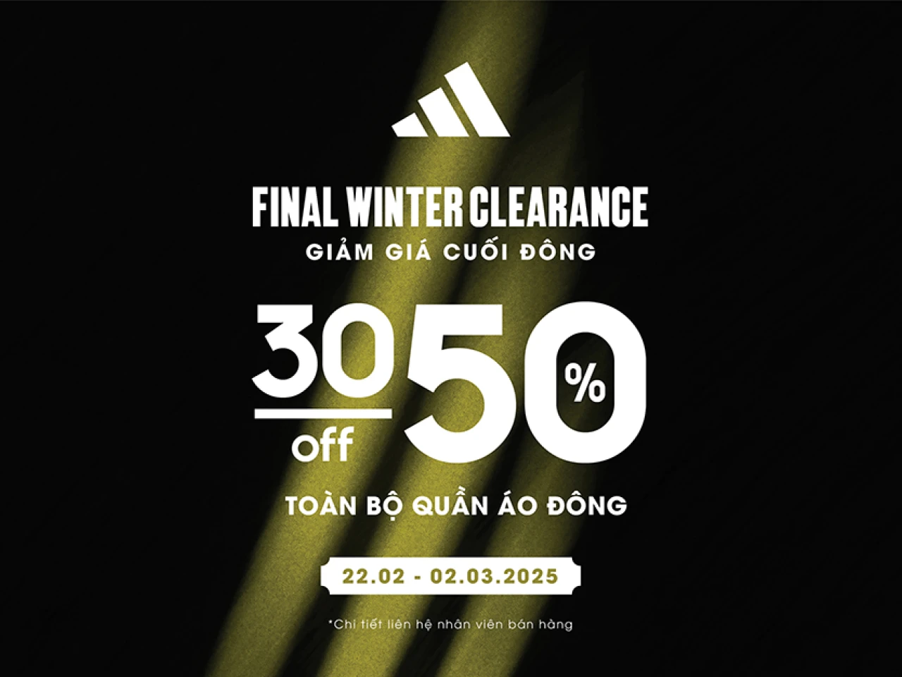 FINAL WINTER CLEARANCE – ĐỪNG BỎ LỠ DEAL HỜI CÙNG ADIDAS PHOENIX!