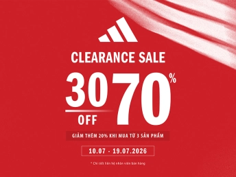 ADIDAS Clearance Sale – Giảm Đến 70% & Thêm 20%