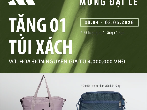MỪNG ĐẠI LỄ – LÊN ĐỒ CHẤT, SĂN DEAL HỜI TẠI ADIDAS PHOENIX