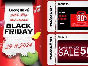 CÓ LƯƠNG RỒI THÌ... ĐẾN VINCOM CHỚP DEAL BLACK FRIDAY NGAY THÔI!