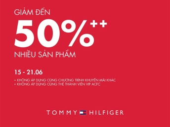 TOMMY HILFIGER GIẢM GIÁ CUỐI MÙA LÊN ĐẾN 50%++