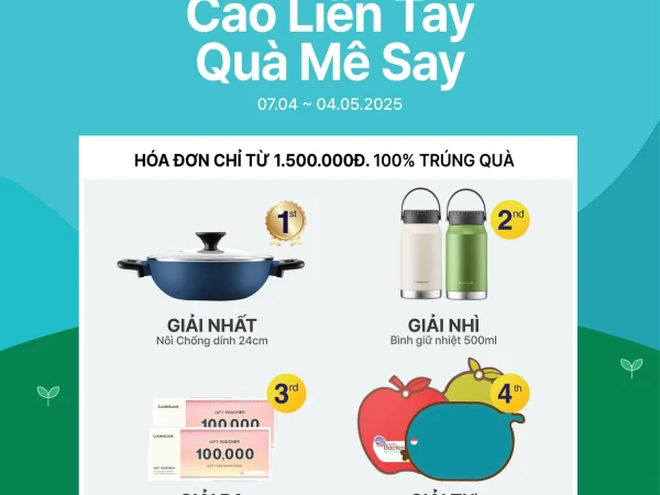 LOCK&LOCK | CÀO LIỀN TAY, QUÀ MÊ SAY