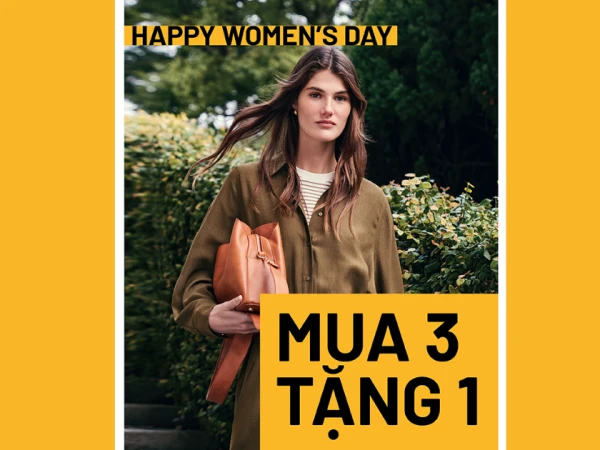 OVS: HAPPY WOMEN'S DAY - MUA 3 TẶNG 1