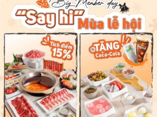 [HOTPOT VINCOM CÀ MAU] BIG MEMBER DAY - SAY HI MÙA LỄ HỘI 😍