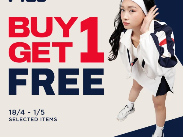 🎉 Are you ready for FILA BUY 1 GET 1 FREE?