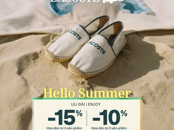 #Lacoste HELLO SUMMER | READY TO PLAY WITH LACOSTE