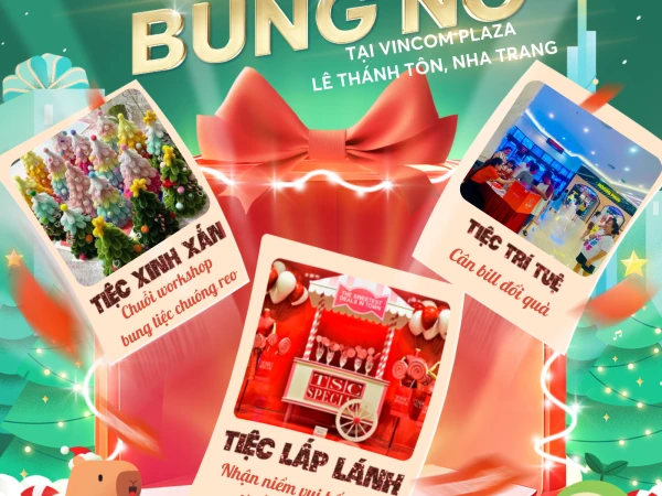 VINCOM JINGLE BELL – NHẬP TIỆC GIÁNG SINH, RỘN RÀNG HOẠT ĐỘNG