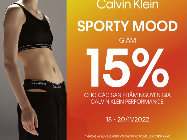 CALVIN KLEIN -  SPORTY MOOD
