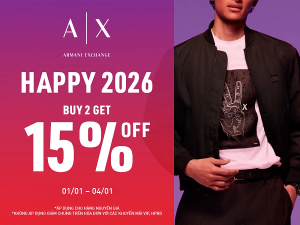 ARMANI EXCHANGE – HAPPY 2026