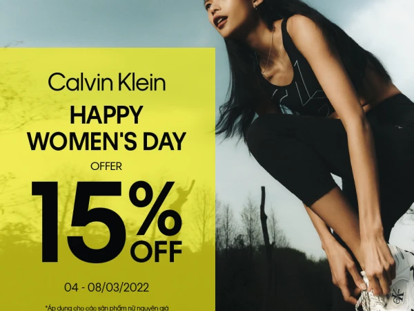 CALVIN KLEIN HAPPY WOMEN'S DAY 8/3!