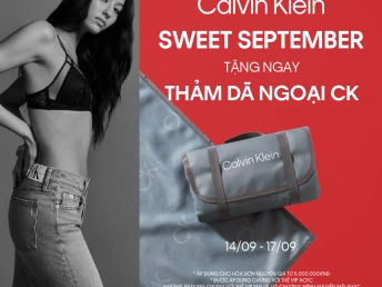 Calvin Klein Sweet september - quà tặng thảm dã ngoại cao cấp