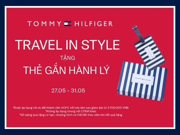 TOMMY HILFIGER - TRAVEL IN STYLE