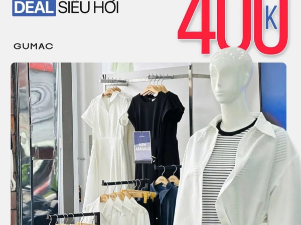 GUMAC DEAL THƠM TUẦN CUỐI – SIÊU TIẾT KIỆM, SĂN NGAY KẺO HẾT