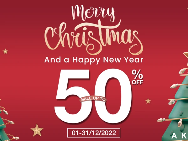 MERRY XMAS & HAPPY NEW YEAR - MAX SALE UP TO 50%