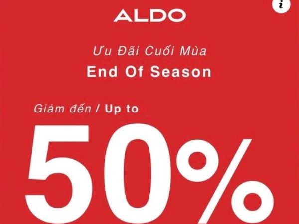 Aldo Sale up to 50% | End of season sale