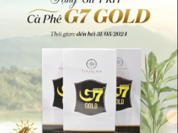 TRUNG NGUYÊN LEGEND-NHẬN NGAY BỘ “GIFT KIT” G7 GOLD MỚI