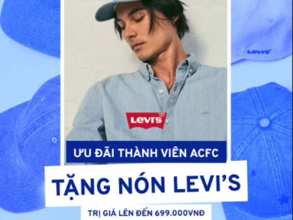 LEVI'S - Tặng nón thời trang