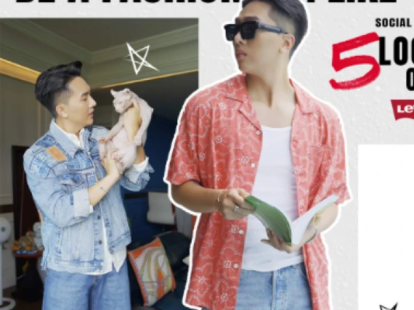 LEVIS_BE THE NEXT FASHION ICON IN 5 LOOKS ONLY 1 LEVI'S WITH DƯƠNG MINH ĐĂNG ✨