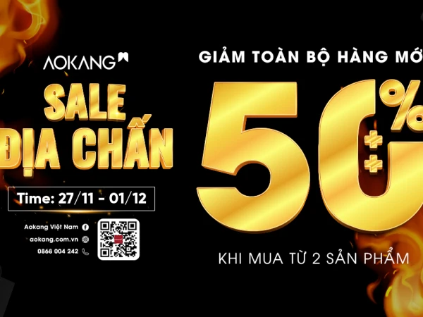 Aokang Black Friday sale hủy diệt