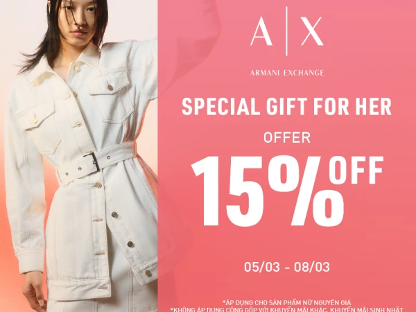 ARMANI EXCHANGE - SPECIAL GIFT FOR HER