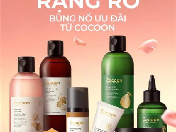 🎉 MỪNG 8/3 RẠNG RỠ - BÙNG NỔ ƯU ĐÃI TỪ COCOON