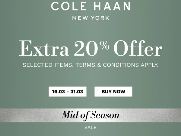 COLE HAAN MID OF SEASON SALE