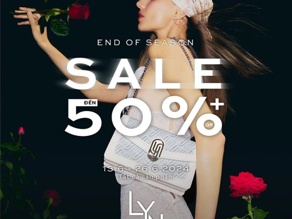 END OF SEASON SALE up to 50%+