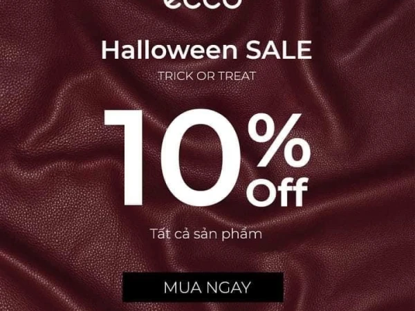 TẬN HƯỞNG ƯU ĐÃI MÙA HALLOWEEN CÙNG ECCO