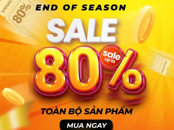 END OF SEASON SALE | UP TO 80% OFF ALL ITEMS