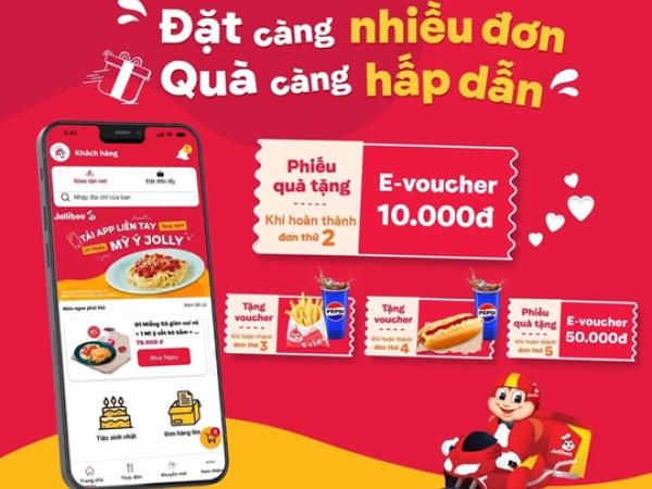 ĐẶT CÀNG NHIỀU ĐƠN, QUÀ CÀNG HẤP DẪN