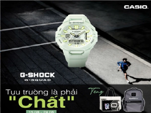 CASIO CHÍNH HÃNG: GIÁ NHẸ, QUÀ ‘YÊU’ CHO MÙA TỰU TRƯỜNG