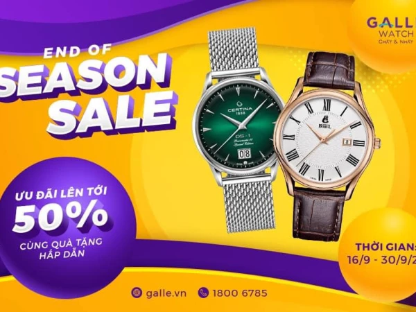 GALLE WATCH - END OF SEASON SALE 2022 - UP TO 50% SELECTED