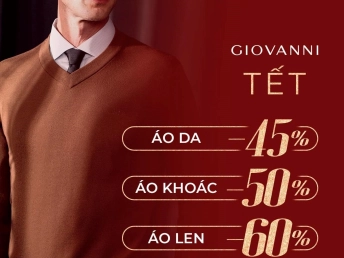 Giovanni- Sale up to 60% nhiều sản phẩm